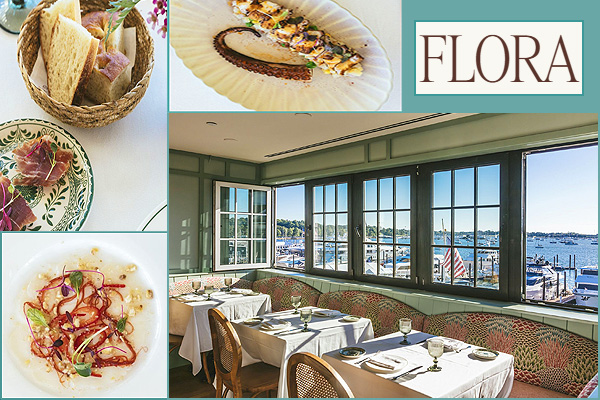 flora watefront fine dining in newport ri