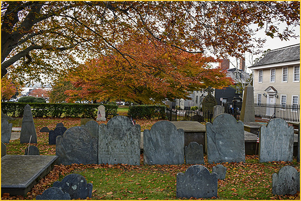 newport ri has cemeteries dating back to the 1600's